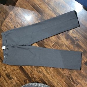 Women's MaxMara grey knit pant, cigarette fit, size 12, like new